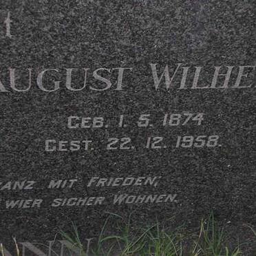BECKMANN August Wilhelm 1874-1958 &amp; Pauline Ernestine KRAUSE 1880-1962