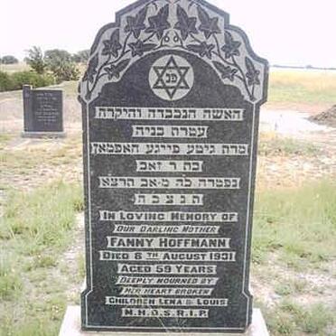 HOFFMANN Fanny -1931