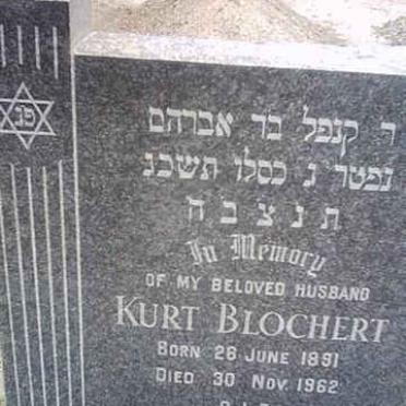 BLOCHERT Kurt 1891-1962