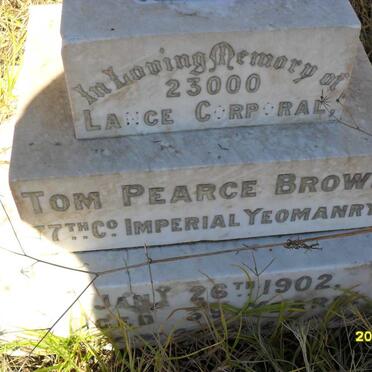 BROWN Tom Pearce -1902