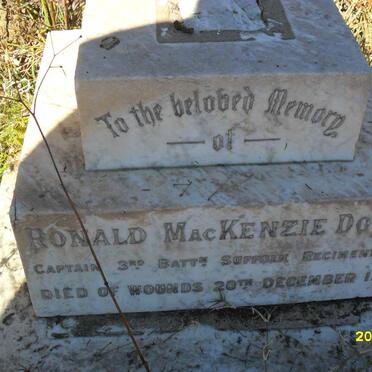 DOWIE Ronald McKenzie  -1901