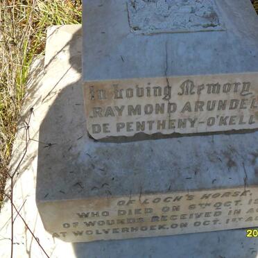 O'KELLY Raymond Arundell De Pentheny -1900
