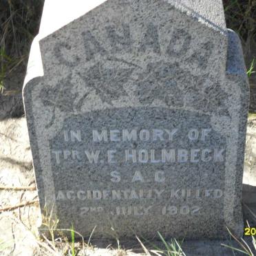 HOLMBECK W.E. -1902