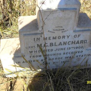 BLANCHARD M.G. -1900