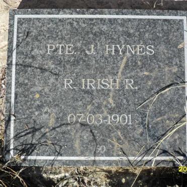 HYNES J. -1901