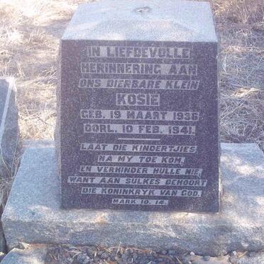 ? Kosie 1936-1941