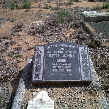 BRINK Aletta Jacomina nee WESSELS 1838-1901