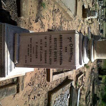 BOTHA Andries Jacobus Bester -1909