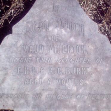 BURKE Maud Atherton