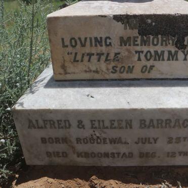 BARRACLOUGH Tommy 1915-1919