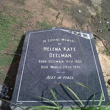 DEELMAN Helena Kate 1883-1941