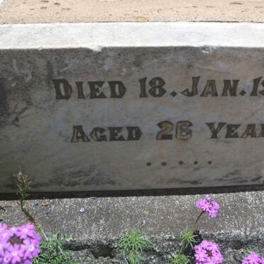 HARVEY Catherine Maud Marian -1909 