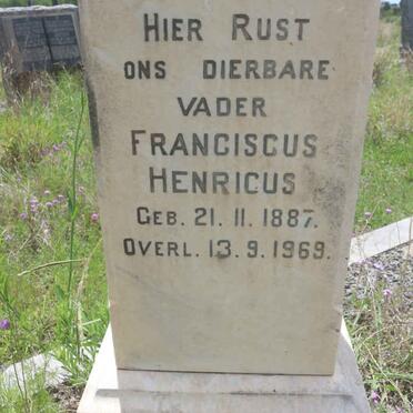 LINDEN Franciscus Henricus, v.d. 1887-1969