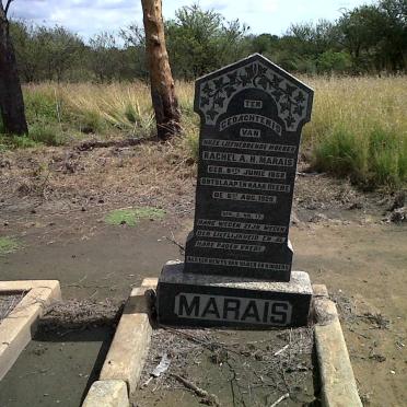 MARAIS Rachel A.H. 1868-1920