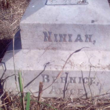 NINIAN Bernice Alice