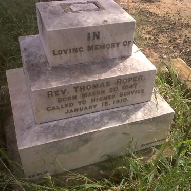 ROPER Thomas 1847-1910