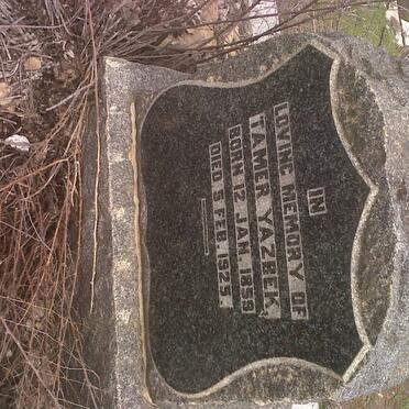 YAZBEK Tamer 1859-1925