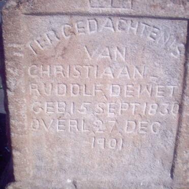 WET Christiaan Rudolf, de 1830-1901