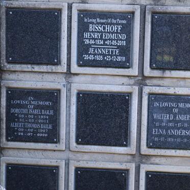 BAILIE Albert Thomas 1927-2020 &amp; Dorothy Isabel 1934-2011