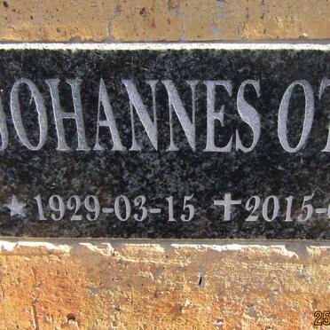 OTTO Johannes 1929-2015