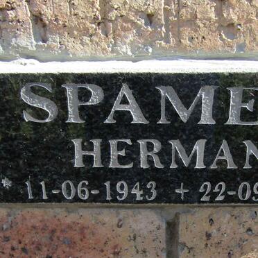 SPAMER Herman 1943-2020