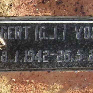 VOSLOO G.J. 1942-2008