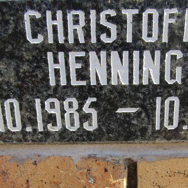 HENNING Christoff 1985-2009