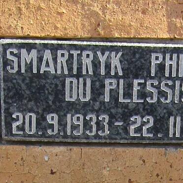 PLESSIS Smartryk Phillipus, du 1933-2006