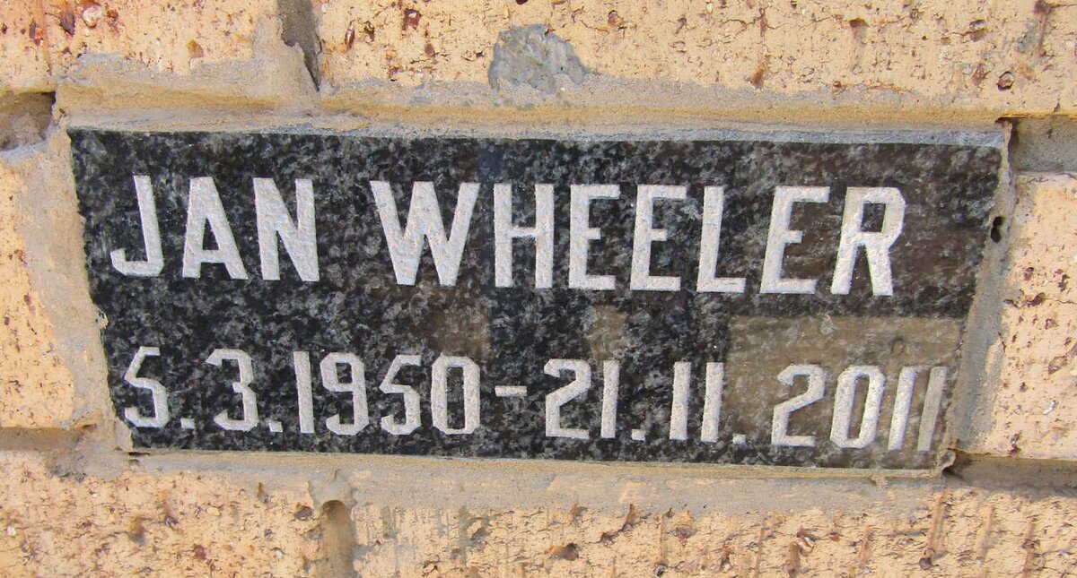 WHEELER Jan 1950-2011