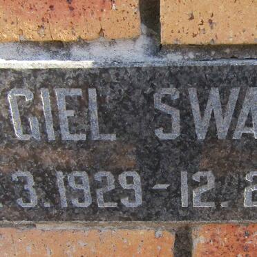 SWART Giel 1929-2009