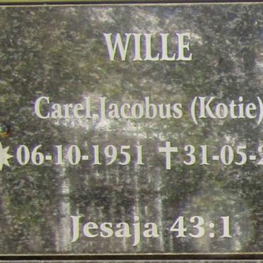 WILLE Carel Jacobus 1951-2003