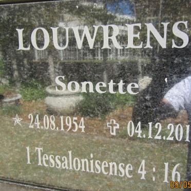 LOUWRENS Sonette 1954-2013