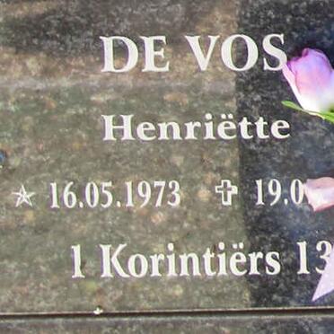 VOS Henriette, de 1973-?