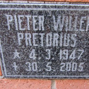 PRETORIUS Pieter Willem 1947-2005