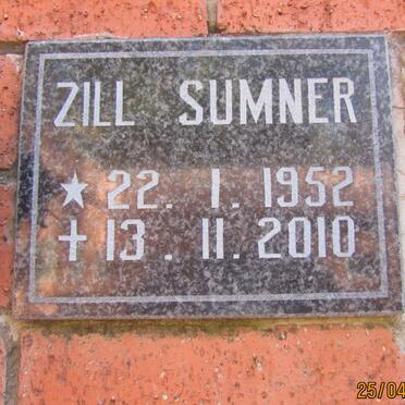 SUMNER Zill 1952-2010