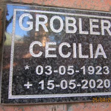 GROBLER Cecilia 1923-2020