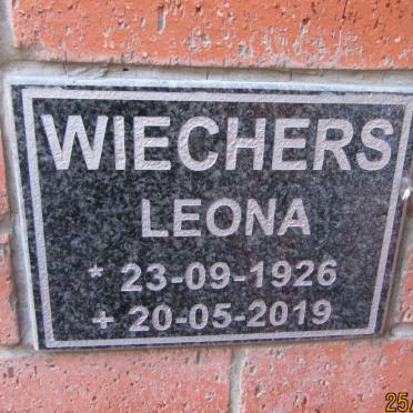 WIECHERS Leona 1926-2019