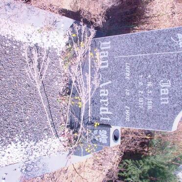 AARDT Jan, van 1916-1977