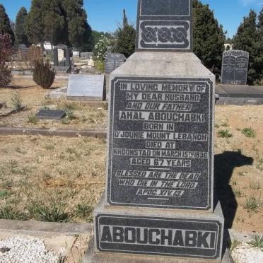 ABOUCHABKI Ahal -1936