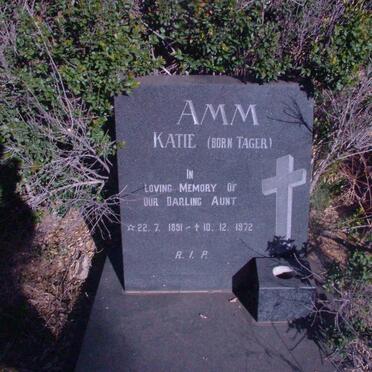 AMM Katie nee TAGER 1891-1972