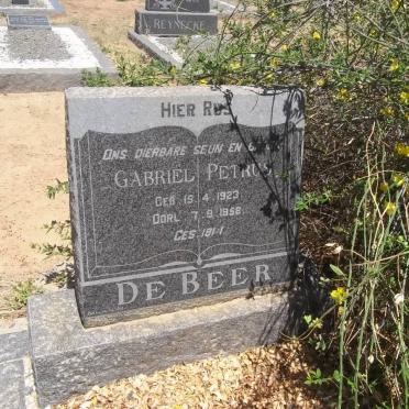 BEER Gabriel Petrus, de 1923-1958