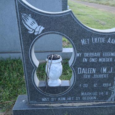 BERG M.J., van den nee JOUBERT -1994