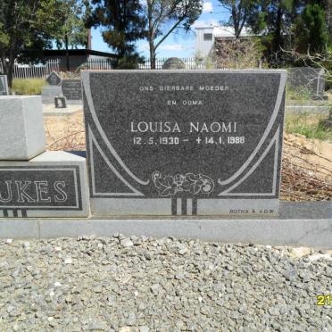 BEUKES Louisa Naomi 1930-1988