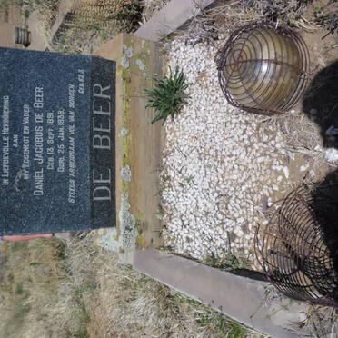 BEER Daniel Jacobus, de 1891-1939