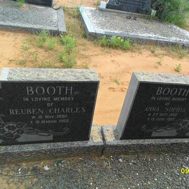 BOOTH Reuben Charles 1890-1966 &amp; Anna Sophia 1888-1962