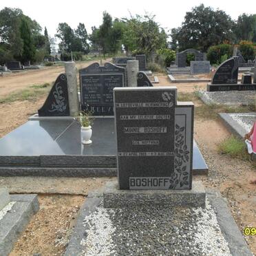 BOSHOFF Minnie nee HOFFMAN 1909-1964
