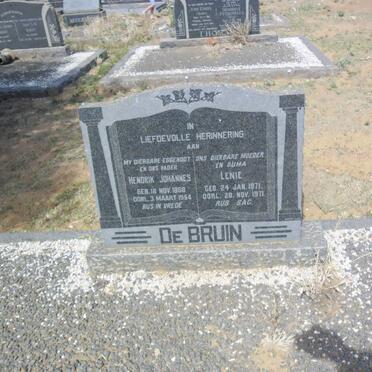 BRUIN Hendrik Johannes, de 1868-1954 &amp; Lenie 1871-1971