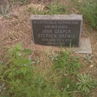 BREWIS John Casper Stephen 1886-1974 