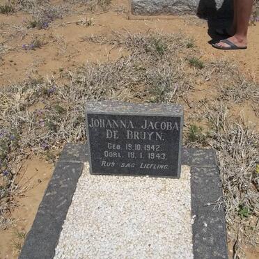 BRUYN Johanna Jacoba, de 1942-1943