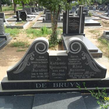 BRUYN Willem Jacobus, de 1937-1964 &amp; Elsie Susanna Johanna Maria STRAUSS 1940-1964